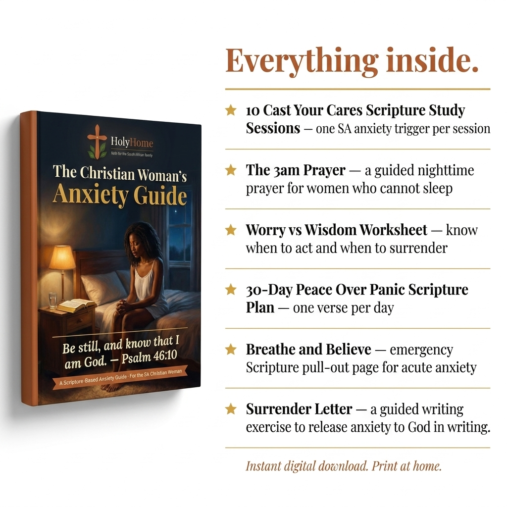 The Christian Woman's Anxiety Guide