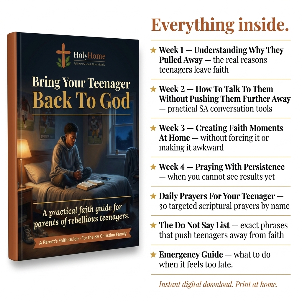 Bring Your Teenager Back To God